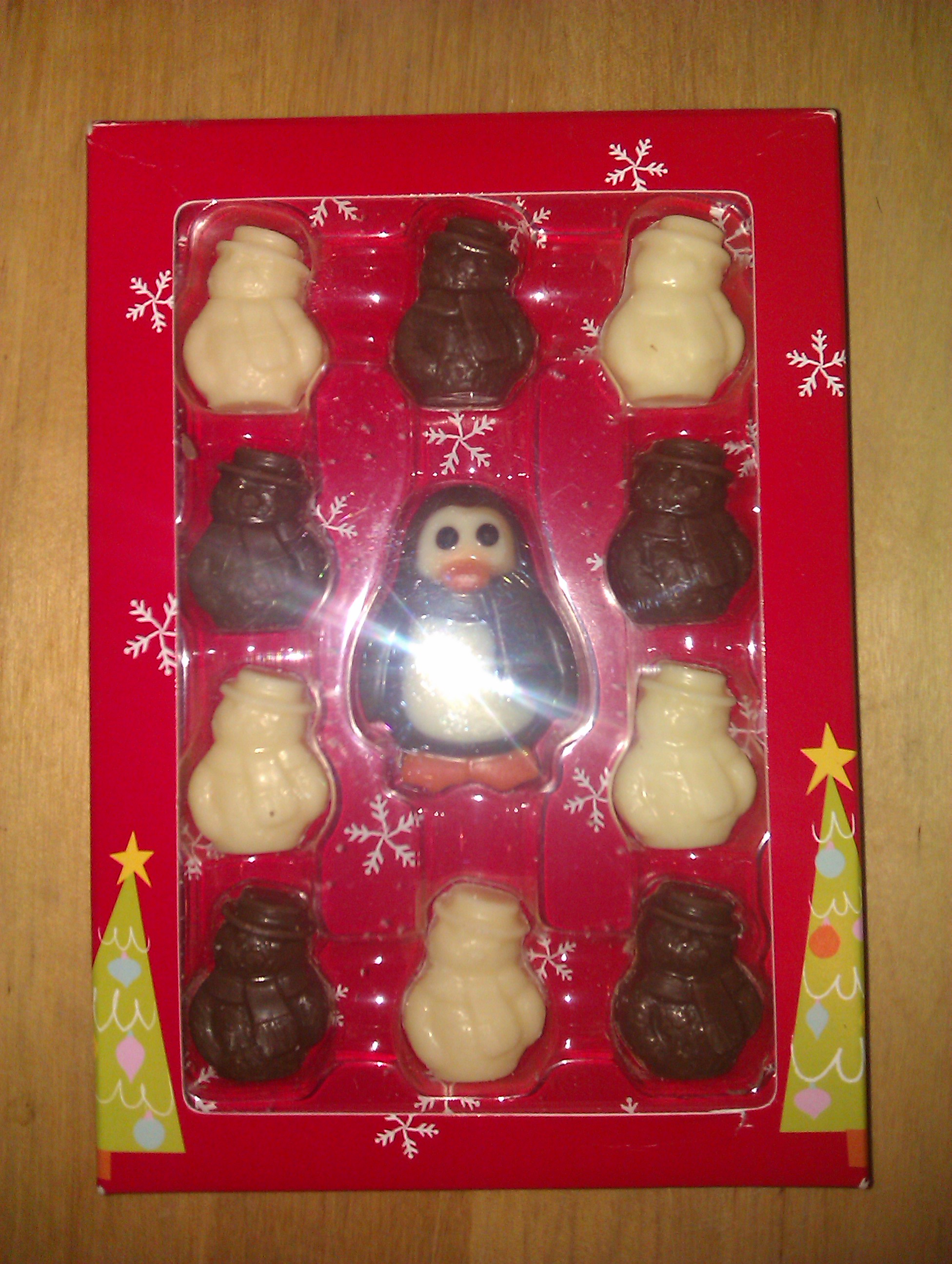 Christmas Chocolate Penguin